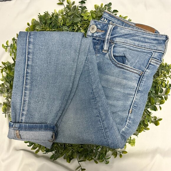 American Eagle High-Rise Jegging - Light Wash - Picture 1 of 6